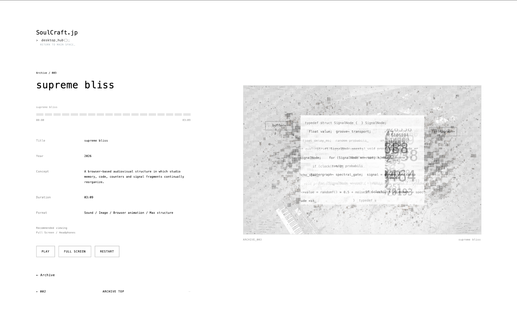 Completed Archive003 supreme bliss page