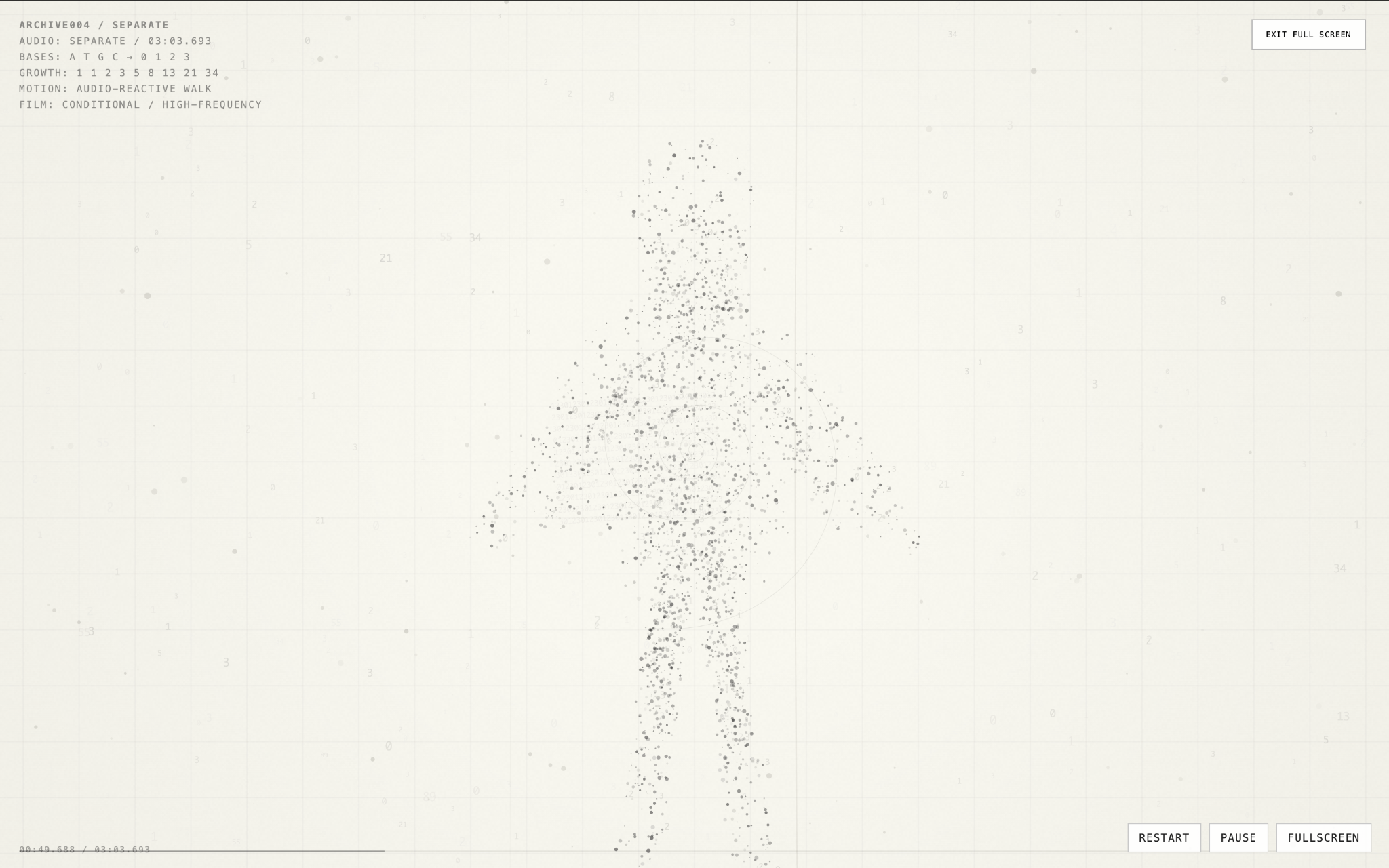 Particle Body Emergence